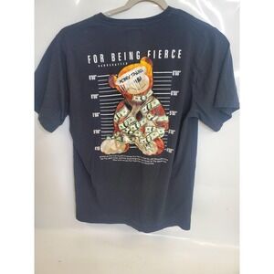 CR24 Chrome Edge Shirt Mens 3XL Black Money Bear Graphic Tee Money Talks Mugshot